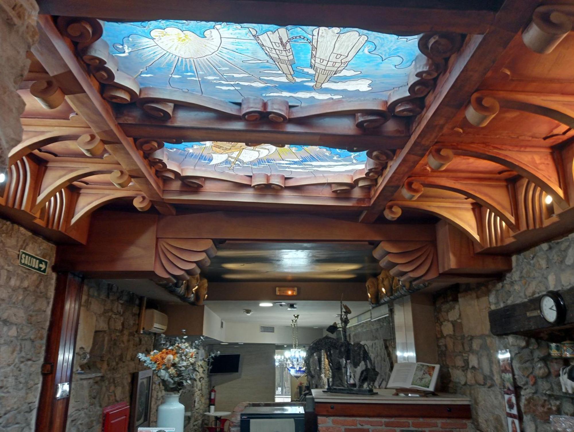 Don Pedro Hotel Avilés Buitenkant foto